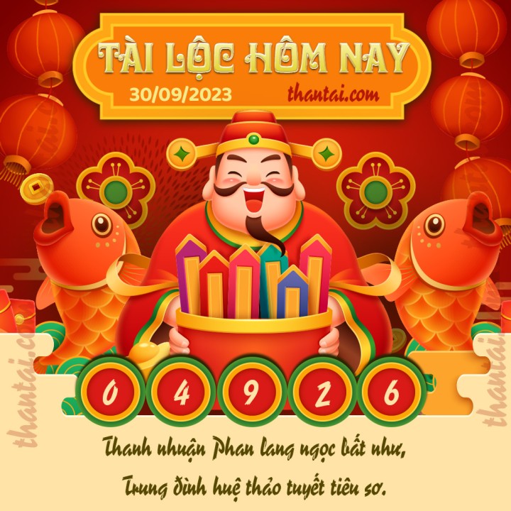 Tài Lộc Hôm Nay 15/09/2023