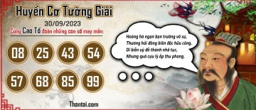 Huyền Cơ Tường Giải 30/09/2023