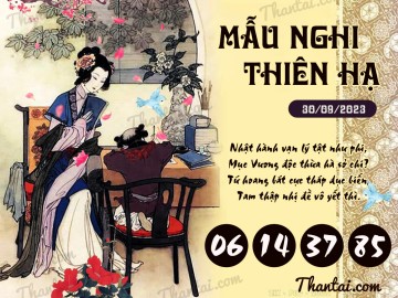 Mẫu Nghi Thiên Hạ 30/09/2023