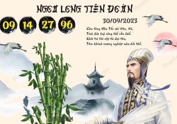 Ngọa Long Tiên Đoán 30/09/2023