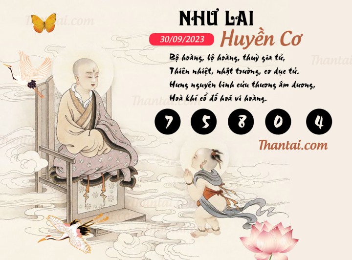 NHƯ LAI HUYỀN CƠ 15/09/2023
