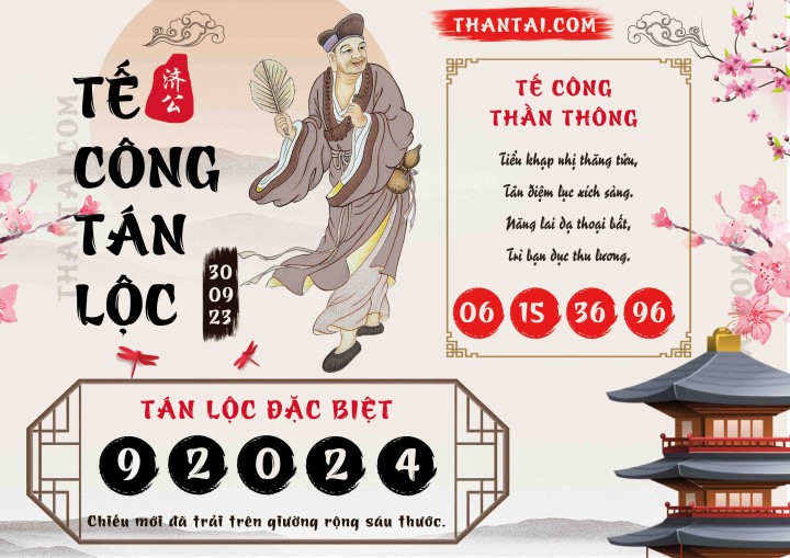 Tế Công Tán Lộc 15/09/2023