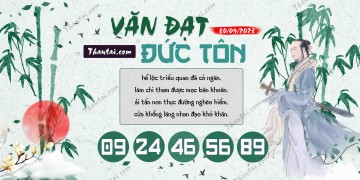 Văn Đạt Đức Tôn 30/09/2023