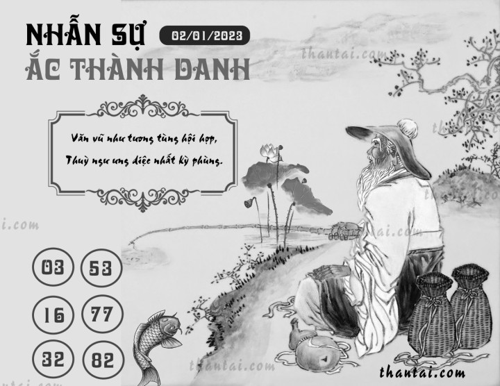 NHẪN SỰ ẮC THÀNH DANH 01/01/2023