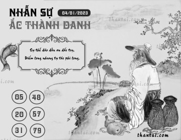 NHẪN SỰ ẮC THÀNH DANH 04/01/2023