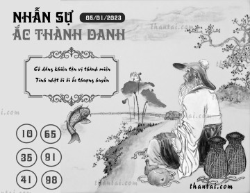 NHẪN SỰ ẮC THÀNH DANH 05/01/2023