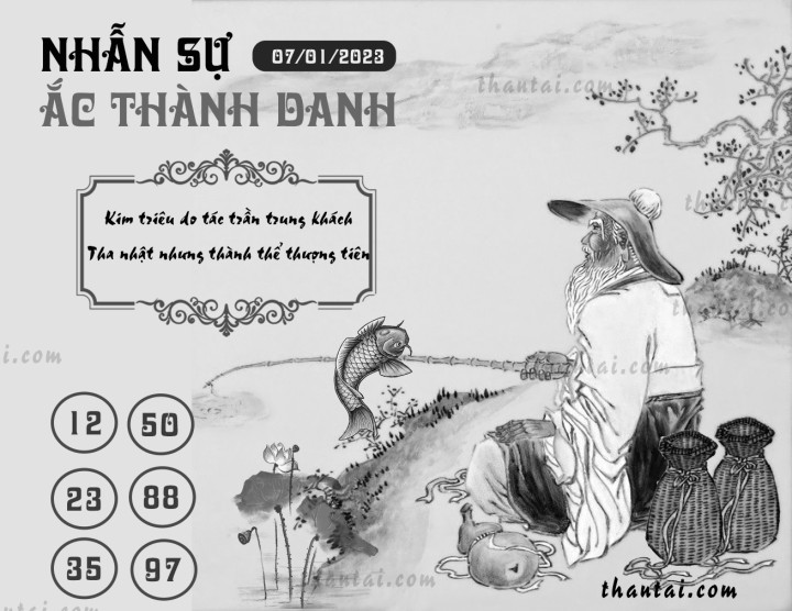 NHẪN SỰ ẮC THÀNH DANH 01/01/2023
