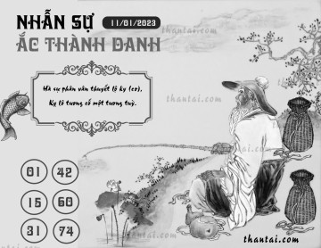 NHẪN SỰ ẮC THÀNH DANH 11/01/2023