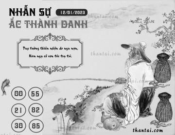 NHẪN SỰ ẮC THÀNH DANH 12/01/2023