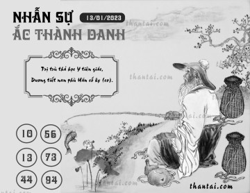 NHẪN SỰ ẮC THÀNH DANH 13/01/2023