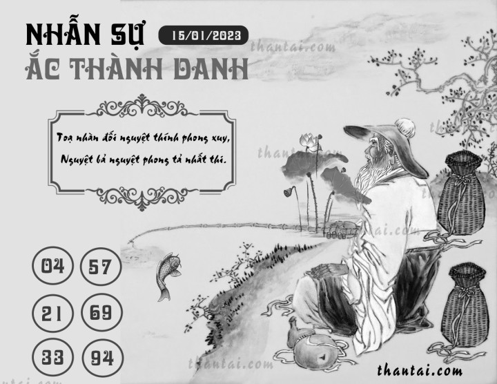 NHẪN SỰ ẮC THÀNH DANH 01/01/2023