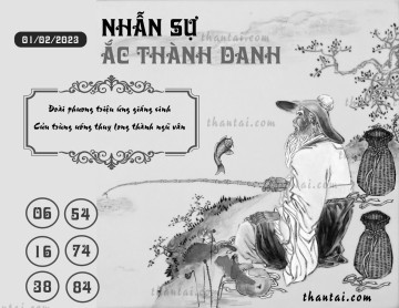 NHẪN SỰ ẮC THÀNH DANH 01/02/2023