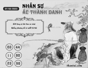 NHẪN SỰ ẮC THÀNH DANH 07/02/2023