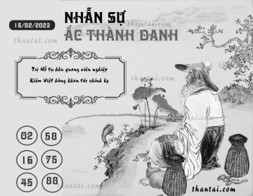 NHẪN SỰ ẮC THÀNH DANH 15/02/2023