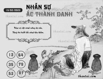 NHẪN SỰ ẮC THÀNH DANH 19/02/2023