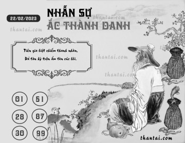 NHẪN SỰ ẮC THÀNH DANH 22/02/2023