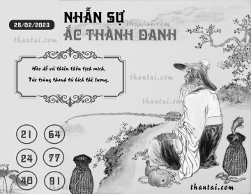 NHẪN SỰ ẮC THÀNH DANH 25/02/2023