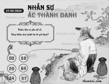 NHẪN SỰ ẮC THÀNH DANH 27/02/2023