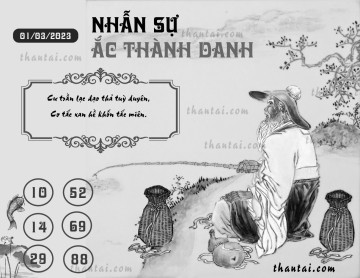 NHẪN SỰ ẮC THÀNH DANH 01/03/2023