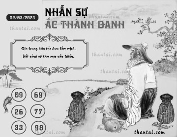 NHẪN SỰ ẮC THÀNH DANH 02/03/2023