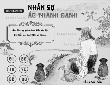 NHẪN SỰ ẮC THÀNH DANH 05/03/2023