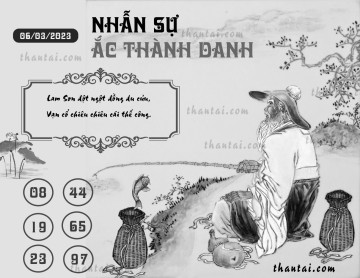 NHẪN SỰ ẮC THÀNH DANH 06/03/2023