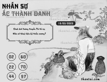 NHẪN SỰ ẮC THÀNH DANH 18/03/2023