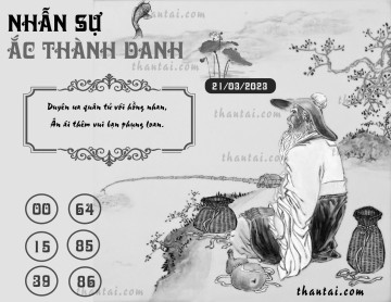 NHẪN SỰ ẮC THÀNH DANH 21/03/2023