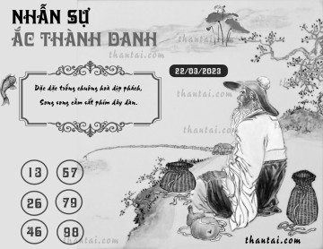 NHẪN SỰ ẮC THÀNH DANH 22/03/2023