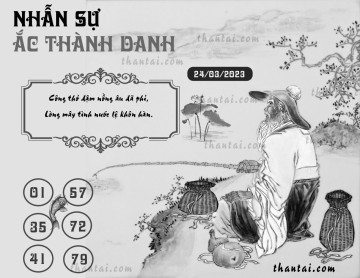 NHẪN SỰ ẮC THÀNH DANH 24/03/2023