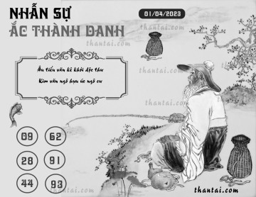 NHẪN SỰ ẮC THÀNH DANH 01/04/2023