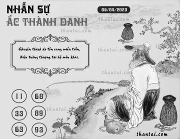 NHẪN SỰ ẮC THÀNH DANH 06/04/2023