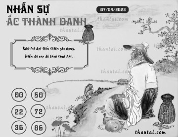 NHẪN SỰ ẮC THÀNH DANH 07/04/2023