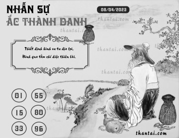 NHẪN SỰ ẮC THÀNH DANH 08/04/2023