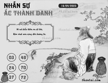 NHẪN SỰ ẮC THÀNH DANH 16/04/2023