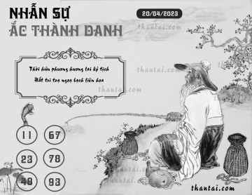 NHẪN SỰ ẮC THÀNH DANH 20/04/2023