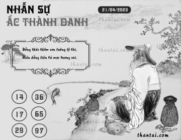 NHẪN SỰ ẮC THÀNH DANH 21/04/2023