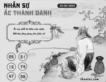 NHẪN SỰ ẮC THÀNH DANH 24/04/2023