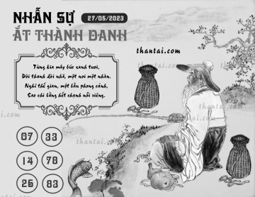 NHẪN SỰ ẮC THÀNH DANH 27/05/2023