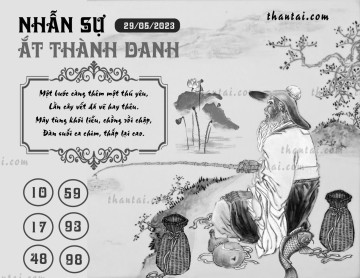 NHẪN SỰ ẮC THÀNH DANH 29/05/2023