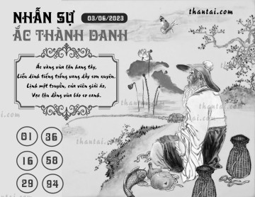 NHẪN SỰ ẮC THÀNH DANH 03/06/2023