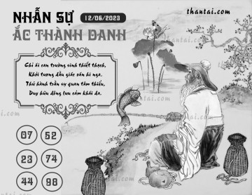 NHẪN SỰ ẮC THÀNH DANH 12/06/2023