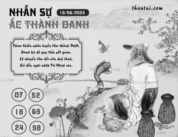 NHẪN SỰ ẮC THÀNH DANH 18/06/2023