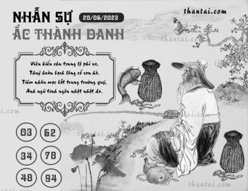 NHẪN SỰ ẮC THÀNH DANH 20/06/2023