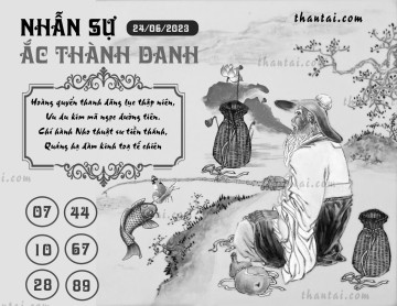 NHẪN SỰ ẮC THÀNH DANH 24/06/2023