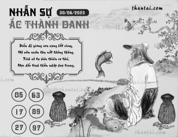 NHẪN SỰ ẮC THÀNH DANH 30/06/2023