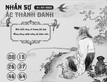 NHẪN SỰ ẮC THÀNH DANH 01/07/2023