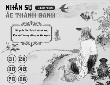 NHẪN SỰ ẮC THÀNH DANH 04/07/2023