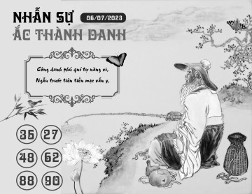 NHẪN SỰ ẮC THÀNH DANH 06/07/2023