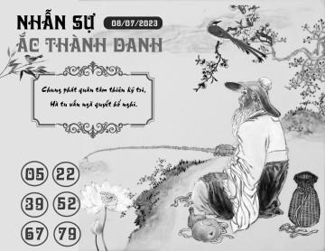 NHẪN SỰ ẮC THÀNH DANH 08/07/2023